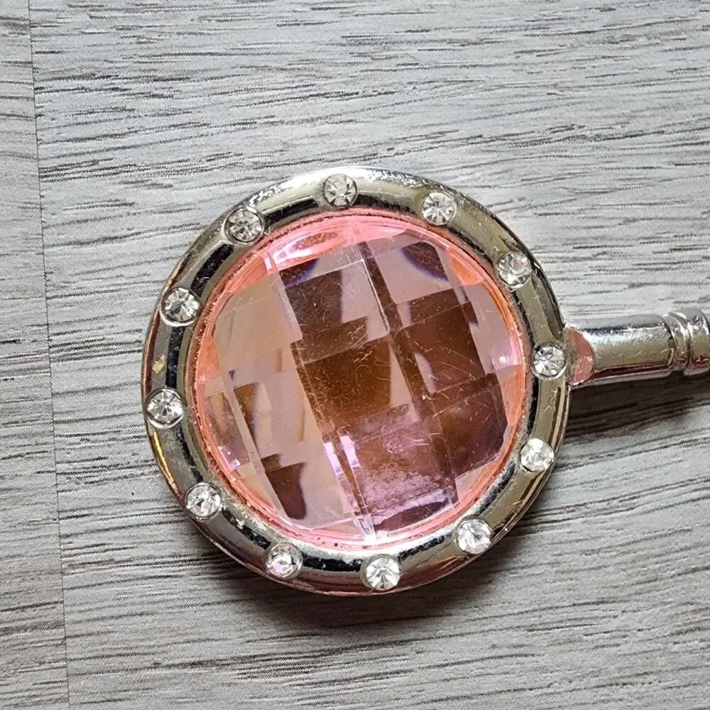 Purse Handbag Bag Table Hook Holder Embellished Accessory